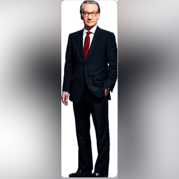 Bill Maher Life Sized Cardboard Cutout Free Ship!